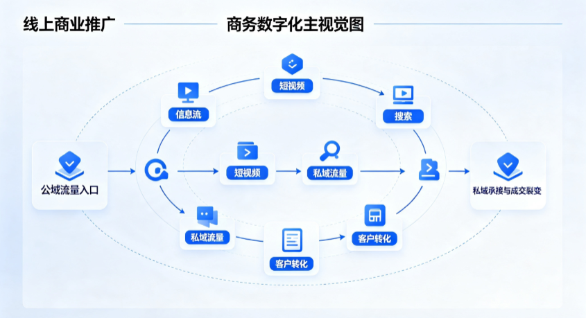 林芝县线上商业推广怎么做？全域流量闭环搭建与低成本转化实战指南
